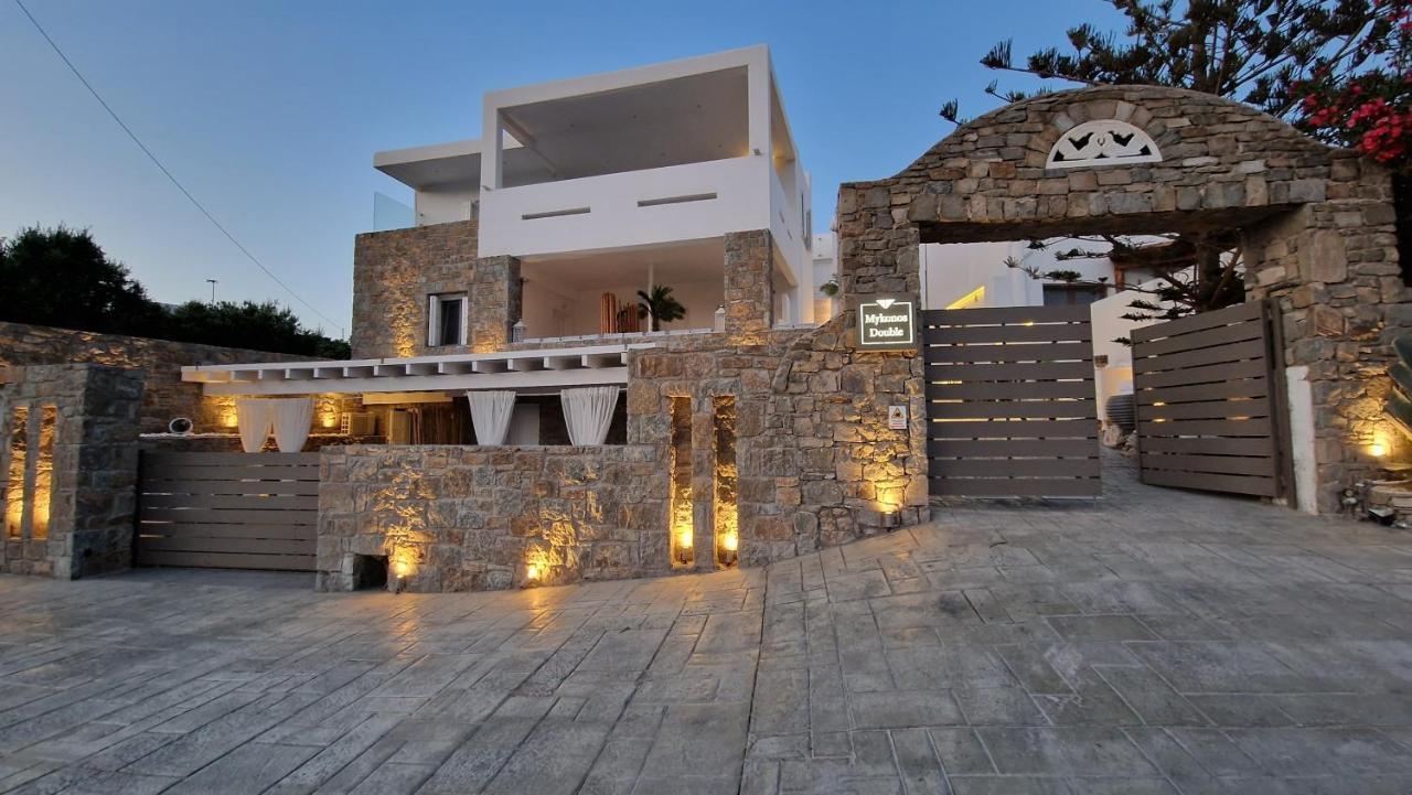 Mykonos Double Luxury Mini Suites - Adults Only Ano Mera Ngoại thất bức ảnh