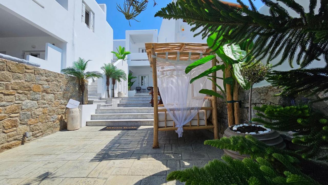 Mykonos Double Luxury Mini Suites - Adults Only Ano Mera Ngoại thất bức ảnh