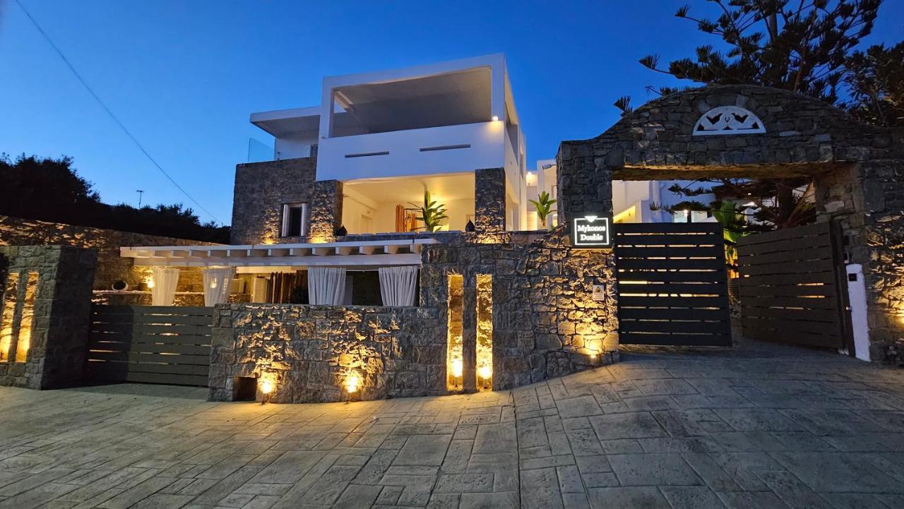 Mykonos Double Luxury Mini Suites - Adults Only Ano Mera Ngoại thất bức ảnh