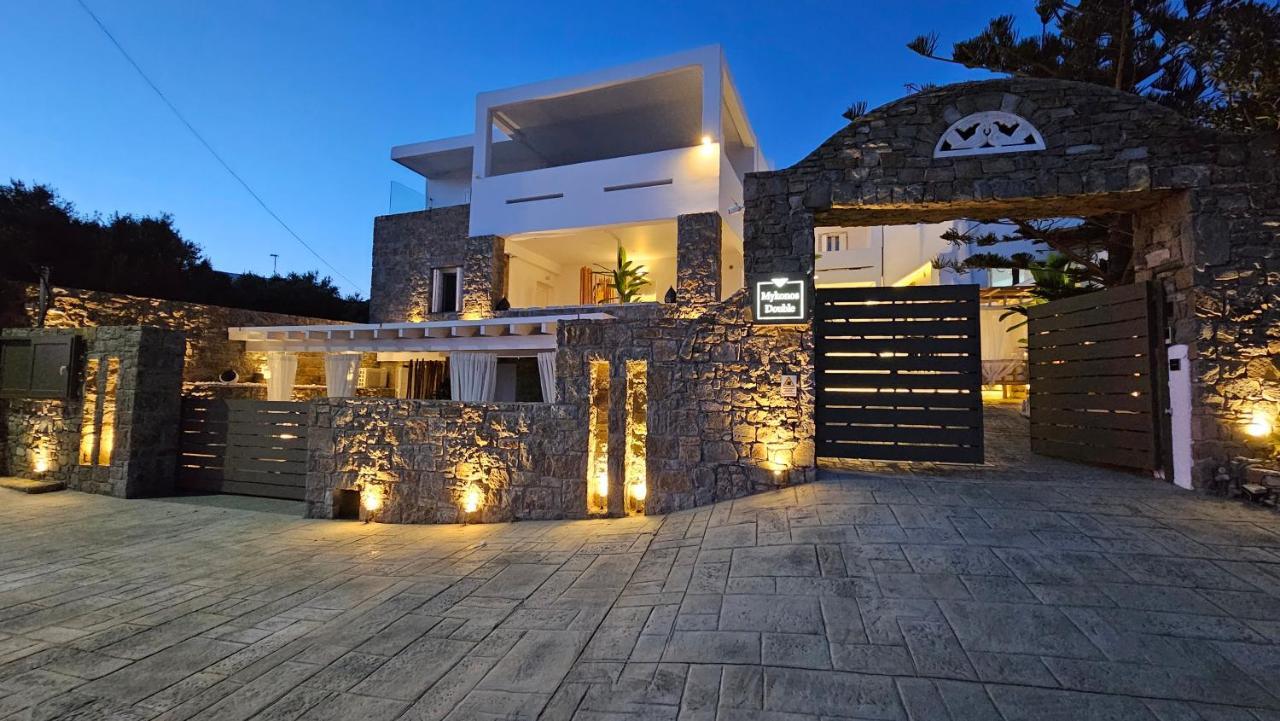 Mykonos Double Luxury Mini Suites - Adults Only Ano Mera Ngoại thất bức ảnh
